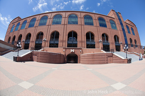 Wedding at U of M Stadium