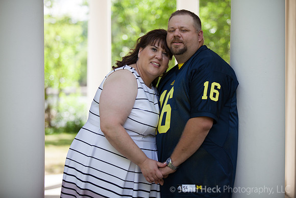 Wedding at U of M Stadium