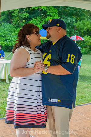 Wedding at U of M Stadium