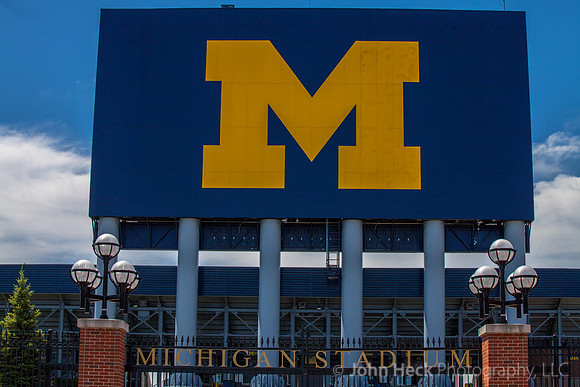 Wedding at U of M Stadium